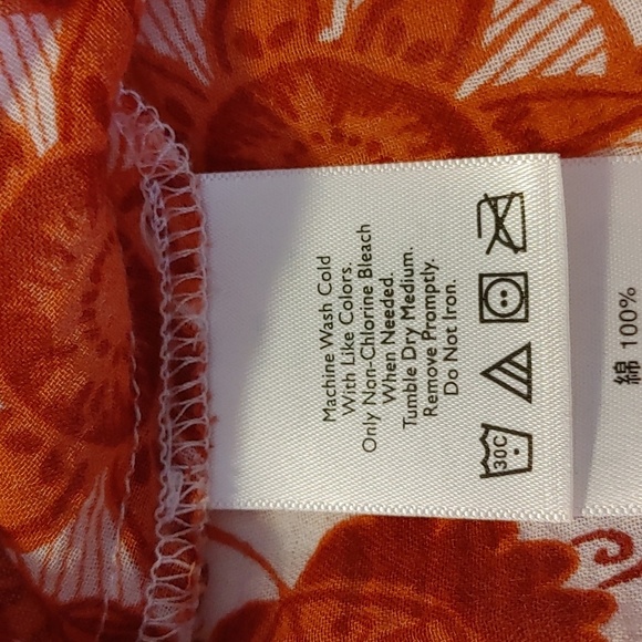 Women's Eddie Bauer Bohemian Cotton Top Size Medium - Picture 8 of 8